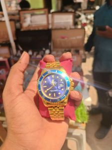 Stylish Two-Tone Wristwatch