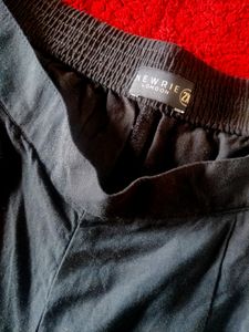Newrie London Wide Leg Navy Blue Trouser  With Pockets