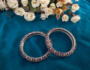 Beautiful Silver Kada Bangles