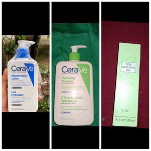 CeraVe & DHC Skincare Bundle
