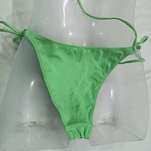 ❤️‍🔥 Bright Green Tie-Side Bikini Bottom