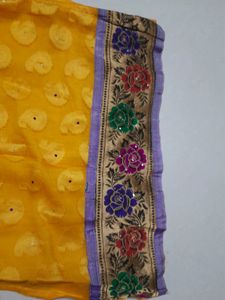 Yellow Floral Kurti