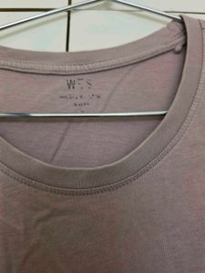 Soft Mauve Basic T-Shirt