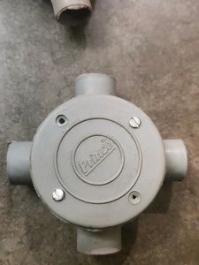 PVC Junction Box (4 Pieces) 3 Way And 4 Way