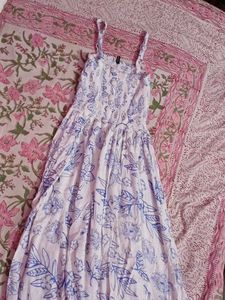 Boho Floral Print Sundress
