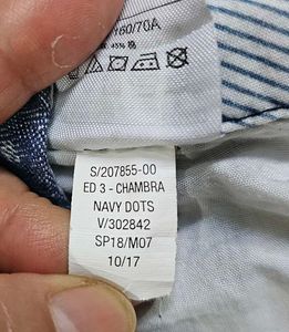 Old Navy Blue Polka Dot Shorts