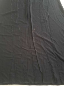 Elegant Black burkha Dupatta Hijab Set Brand New