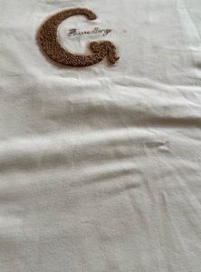 White T-Shirt with G Logo