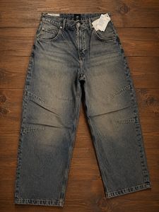H&amp;M NEW Baggy Wash Denim Jeans