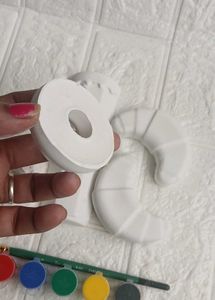 DIY Ceramic Painting Kit - Donut &amp; Croissant