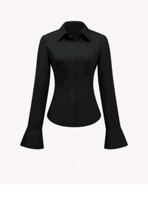 Corset Back Long Sleeve Top