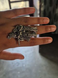 Radha Krishna Idol Ring For Women