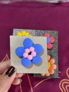 Clay Flower Tiles