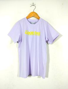 Lavender Printed Casual T Shirt (Girl's)