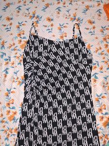 Stylish Monogram Maxi Dress