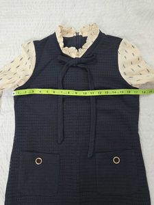 dark navy blue chic and Cute Dress bust 34