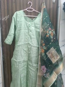 elegant formal kurti set