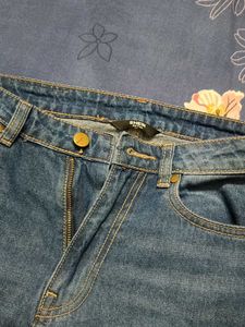 Stylish Wide-Leg Denim Jeans