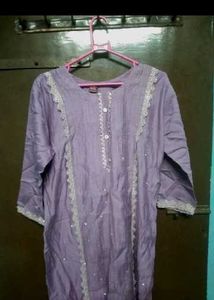 Pretty Pink Floral Kurta