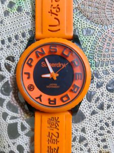 Superdry Orange Watch