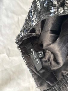 imported Chanel coded mini skirt vintage small