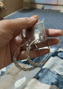 Sparkling Hoop Earrings