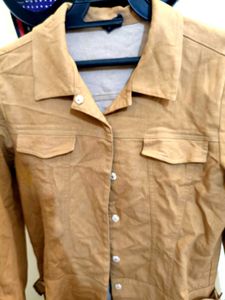 Stylish Brown Shirt coat
