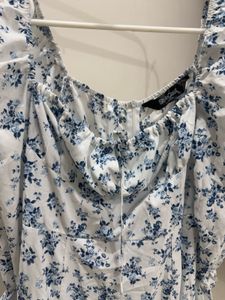 STYLECAST Floral Print Square Neck Dress