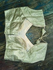 Elegant Gold Blouse