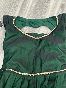 Elegant Green Designer Blouse