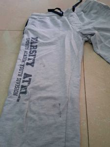 Grey Casual Pants