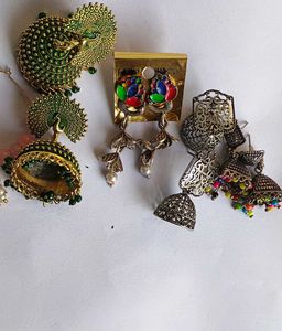 Beautiful Ethnic Earrings Set