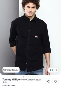 tommy hilfiger mens cotton casual shirt