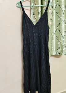 Elegant Black Slip Dress