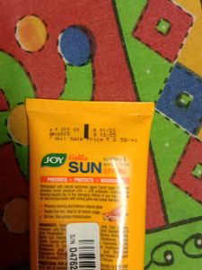 Joy Sunscreen