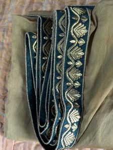 lehanga choli black and brown combination