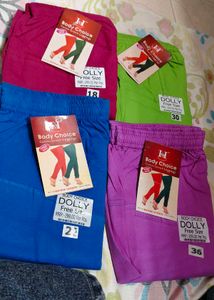Bundle of 5 Colorful Leggings