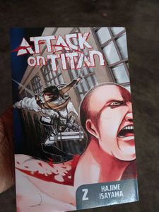 🚨 ORIGINAL 🚨 Attack on Titan volume 2 New