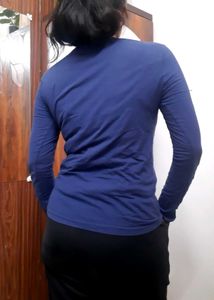 Blue Full Sleeve Tshirt