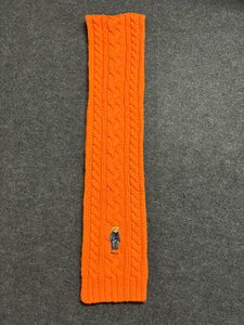 Ralph Lauren Polo Bear Scarf - Orange