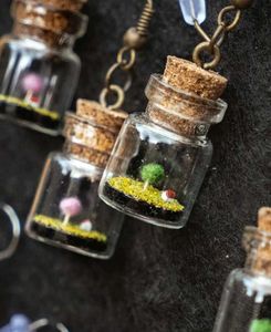 Handmade Tiny Glass Bottle Scenery