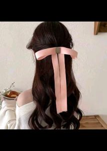 Viral Magnetic Cute Pink Bow Hair Clip
