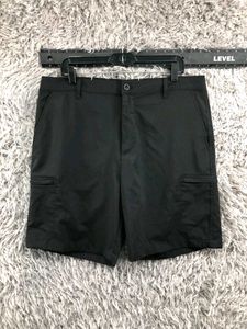 CHAPS Men's Black Cargo Shorts