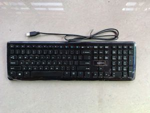AmazonBasics Wired PC Computer Keyboard