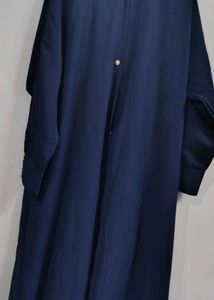 abaya burkha with free nose peace blue export arab