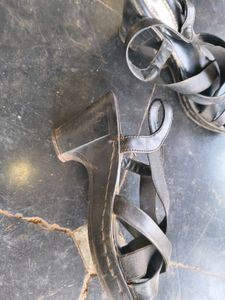Black Strappy Sandals