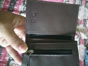 Men's Brown Leather Wallet