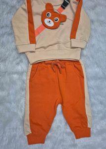 Kids Safari Print Shirt &amp; Corduroy Shorts Set
