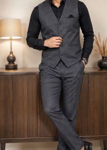 Men's Formal Vest and Trouser Set