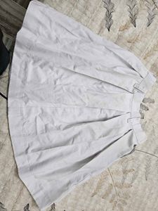 Pleated White  Schoiol Uniform Skirt &amp; top
